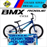 POLYGON ROGUE BIKE STICKER BMX BIKE ACCESSORIES