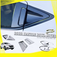 Door Handle Cover Carbon Fiber ABS Accessories for 2015-2021 Honda HR-V HRV