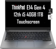 Lenovo ThinkPad E14 Gen 4 14'' FHD Touchscreen (Intel Core i5-1235U, 40GB RAM, 1TB PCle SSD, 10-Core