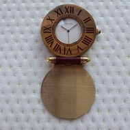 瑞士 cartier卡地亞手錶 卡地亞 旅行小鬧鐘