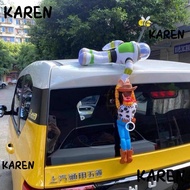 KARENGOODS Lightyear Car Dolls, Plush Express Setup Car Outside Hang Plush Dolls, Arresting Sherif W
