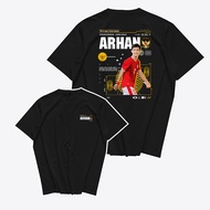 Arhan Pratama Streetwear Viral Combed 24s T-Shirt Premium Free Sticker