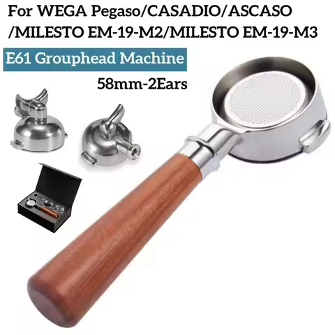 Bottomless Portafilter for WEGA Pegaso E61,MILESTO E61,CASADIO E61,ASCASO E61,Coffee Machine,M10 Woo