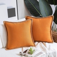 Cushion Cover Home Decorative Pillow Cover 45x45cm Cotton Linen Couch Pillowcase