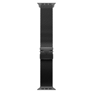 100% PURE TITANIUM Milanese LOOP สําหรับ Apple Watch Ultra 1 2 49 มม.10 46 มม.สแตนเลสสตีลสําหรับ IWa