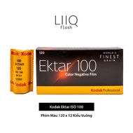 Kodak Ektar ISO 100 Film, Color, 120 x 12 Square Type, Date Printed for Film Cameras - LIIQ Flash