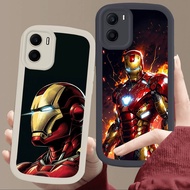 J-51 Iron Man Cover Soft Case For OPPO A77 A76 A96 A57 A57S A36 A77S K10 A57E