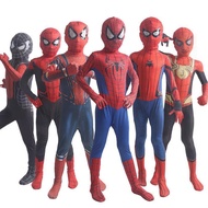 Spider-Leggings Jumpsuit Children Halloween Costume Expedition Clothes Extraordinary Steel Miles Cos