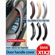F48 Car Interior Front Rear Left Right Door Pull Handle Outer Cover Trim Replacement For BMW X1 X2 F