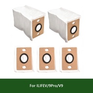 10 Replacement Dust Bags Accessories Compatible With ILIFE V9 V9 PRO A12 PRO A30 PRO Robot Vacuum Cl