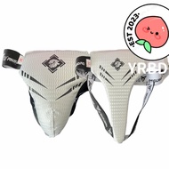 YRBWDYZDH Groin Cup, PU Leather Thickening Groin Guard, Polyester Cloth Groin Protection Gear