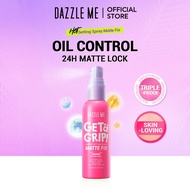 DAZZLE ME Get a Grip Continuous Makeup Setting Spray (matte, dewy, hydro,smiley) - All Type skin Sem