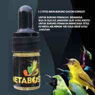 Metaboster 100% Metabolis 7ml Burung Gacor Seketika Doping Instant Vitamin Burung Murai Kacer Terucuk Pleci Lovebird Kenari Cucak Kolibri