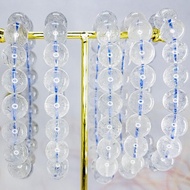 【輝銻礦】稀品 灰藍銻礦/藍超七 水晶手鍊手串 / 不挑款