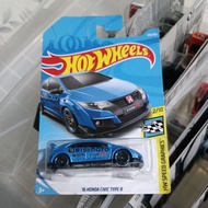 Hot Wheels Honda Civic Type R FK2R Bisimoto Blue
