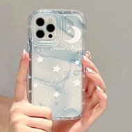 Case For Iphone 11 Case Soft Case Clear Dreamy Starry Iphone 12 13 14 11 Pro Max 7 8 14 6 6S Plus X XR XS Max Shockproof Cover เคสโทรศัพท์