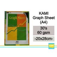Kami A4 Graph Paper (60gsm / 70gsm)