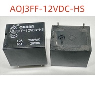 Relay AOJ3FF-12V-HS 4 Pins 10A