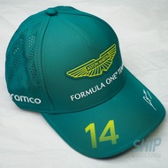 HIJAU 2025 ASTON MARTIN ALONSO driver cap GREEN F1 original formula 1 new GREEN fernando