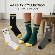 3/ 4 varsity letter Sport socks | Running, Cycling, Padel | Anti-Odor & Comfortable
