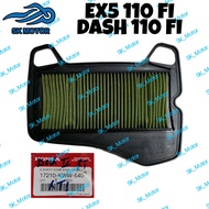 Honda EX5 DREAM 110 FI / DASH 110 FI Original Element Assy Air Cleaner Air Filter Saringan Udara 172