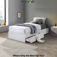 SUPER SINGLE  - MASA/WENO/ALOHA Super Single Bedframe / Rangka Katil Size Super Single (BED 8000 / B