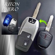 กรอบกุญแจพับ Mitsubishi Triton Pajero Mirage Attrage มิตซู (( สินค้าในไทย พร้อมส่ง ))