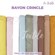 Kain Rayon Crinkle 1 Roll 60 Yard Premium Quality