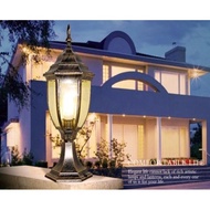 * Fast Ship + Free Bulb * Retro Classic Pillar Outdoor Waterproof Pillar Outdoor Lamp - 964S (STAND)