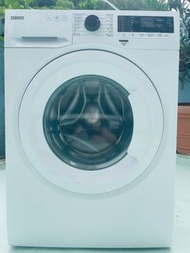 【陳列機】【大眼雞】【一年原廠保養】金章 ZANUSSI ZWF842C4W  8KG前置式洗衣乾衣機