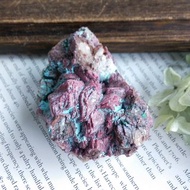 Dioptase 貴州產地 粉長石 異極礦 翠銅礦 共生礦 天然礦石 原礦