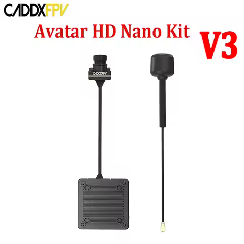 Walksnail Avatar HD Nano Kit V3 1080P/60fps FOV160° Built-in 32G Storage (9cm/ 14cm Cable) (disconti