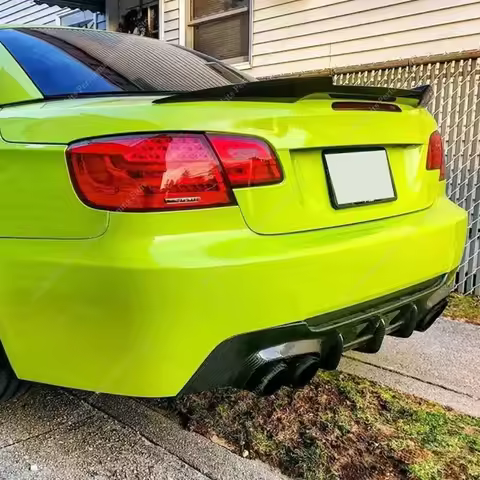 For Bmw E93 M4 Style Rear Spoiler 3 Series 320i 320d 325i 330Xi 330Xd 335Xi M3 Cabrio Bodykit CS Rea
