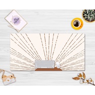 Sun Boho Desk Mat, Aesthetic Boho Desk Mat Extra Large, Boho Mouse Pad, Desk Mat Gaming, Home Office Trendy Desk Mat, XXL Desk Pad