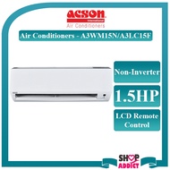 ACSON 1.5HP Non-Inverter Air Conditioner A3WM15N/A3LC15F R32 AVO Series Wall Mounted