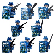 Set OF 8 MINI AQUARIUM FIGURES INCLUDED WITH SHIELD, ACCESSORIES, COLLECTIBLE DECOR DECOR, TOYS FOR 
