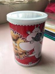 日本 MOOMIN 嚕嚕米 鐵罐 鐵盒