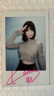 日本女優瀨户環奈簽名拍立得