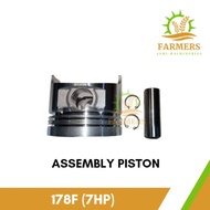 Piston Assy Assembly Aircooled Diesel Engine 178F 7HP