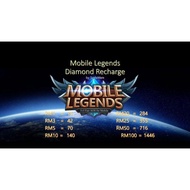 MLBB ML ml Mobile Legends Topup Top Up Game Recharge Diamond dm Murah