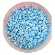 1kg light blue variation stone/blue stone/blue stone/New colorful/light colored stone/aquarium decor