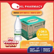 Spritzer Natural Mineral Water 12 x 1250ml (1CARTON / 3 CARTON)