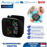Electronic Intelligent Accurate Wrist Bp Monitors,Medical Rechargeable and Portable, hypertension Tr