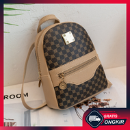 Gratis Ongkir - Tas Ransel Wanita Fashion / Backpack Wanita Remaja / Tas Fashion Wanita Korea