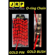 JRP oring chain 415HO-132L 415 ORANGE OREN GOLD BUSH o-ring o ring rantai 428HO-132L MERAH