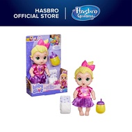 Baby Alive Lil Sips LaLa GooGoo Doll with Bottle Accessory, Blonde Hair, 11 Inches, Toys for 3 Year 