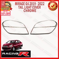 Mitsubishi Mirage G4 Sedan 2019 to 2025 Tail Light Garnish Cover Chrome 2020 2021 2022 2023 2024 202