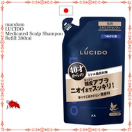 mandom LUCIDO Medicated Scalp Shampoo Refill 380ml