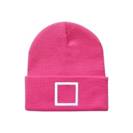 Warm Knitted Hat for Students, Versatile Embroidered Beanie ins Hat F1AI