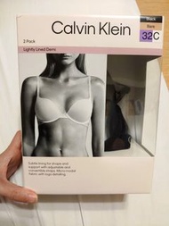 好市多CK內衣Calvin Klein 女舒適軟鋼圈內衣黑色 32C